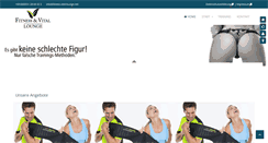 Desktop Screenshot of fitness-vital-lounge.net